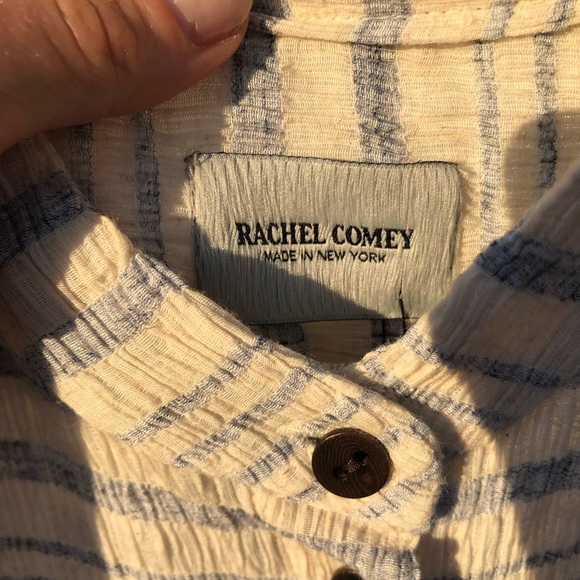NWT Rachel Comey Bosa Shirt in Faded Stripe - Picture 14 of 16
